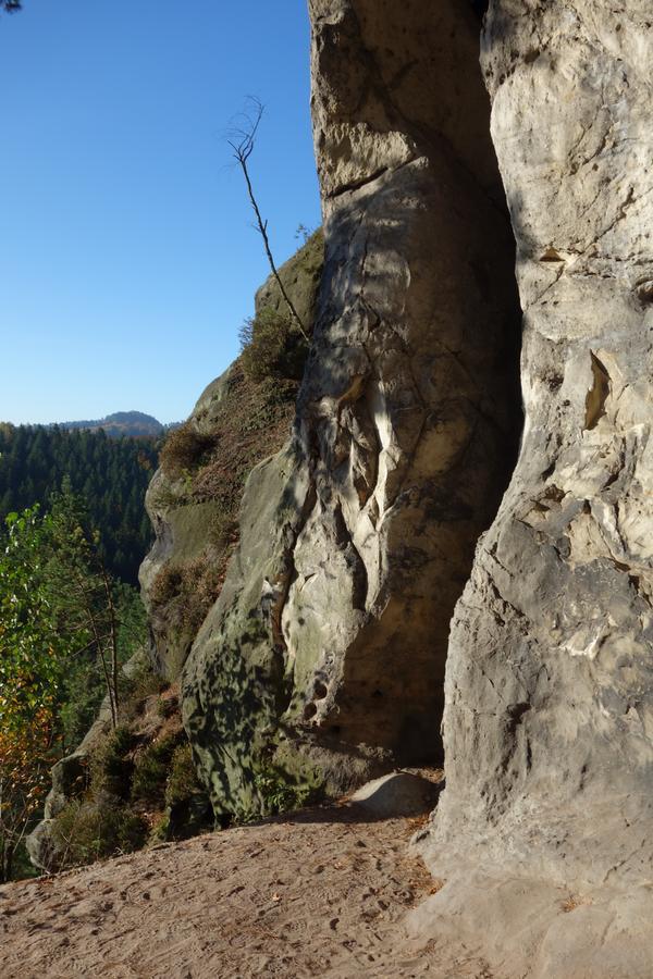 Gasthaus "Zum Wanderstuebel" Hinterhermsdorf Esterno foto